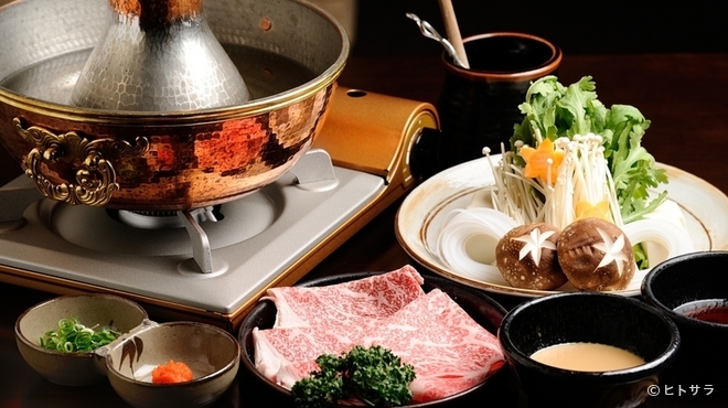 ビフテキのカワムラ - 料理写真:豊かな風味に魅了される『特選神戸ビーフ　しゃぶしゃぶ』