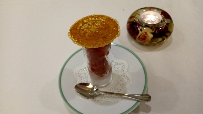 ジャマン - 料理写真:木苺のシャーベット