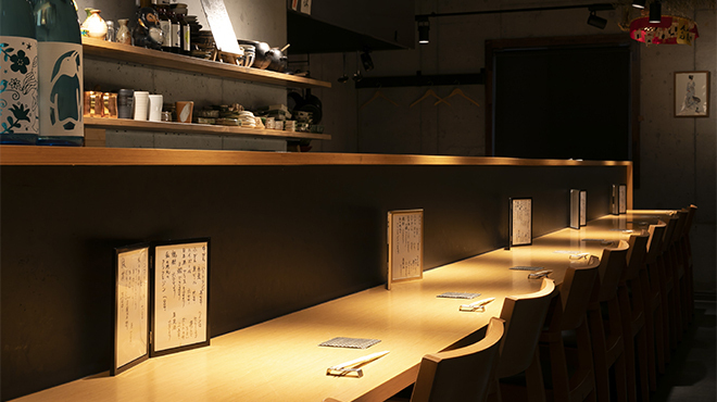 たかつじ 佳粋 - 内観写真:カウンター