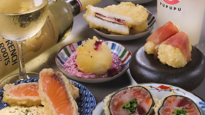 てんぷぅ 四条河原町 天ぷらとアテとワイン - メイン写真: