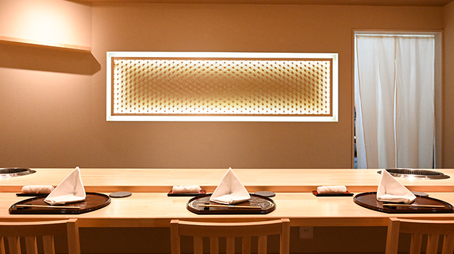 肉屋ひかり - 内観写真:カウンター席