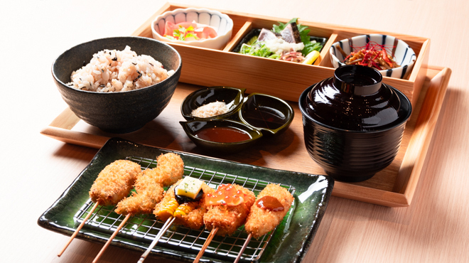 串カツ・発酵おばんざい 揚八 - メイン写真:ランチ（イメージ）