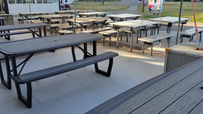 おさかな共和国 えびす丸 - 内観写真:テラス席