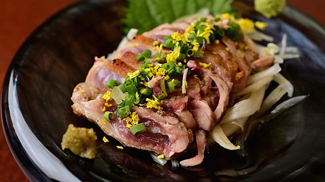 和洋折衷 セントエルモの火 - メイン写真:近江鴨のたたき