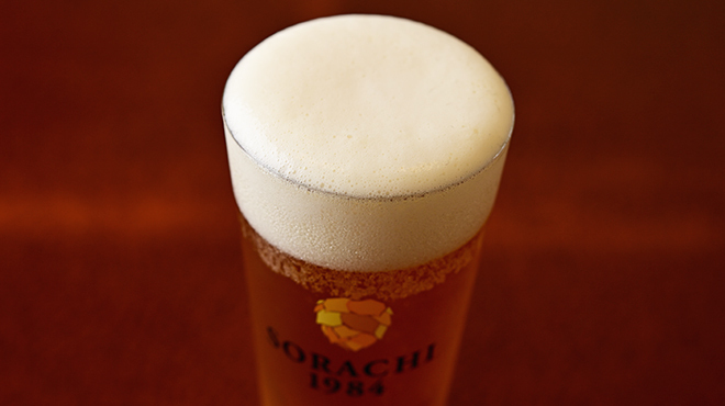 和洋折衷 セントエルモの火 - メイン写真:ビール（SORACHI）