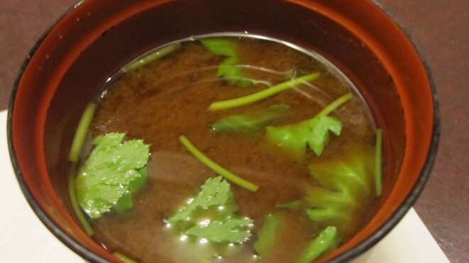 割烹 蒲焼 大沼 - 料理写真:赤だし