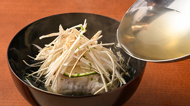 御料理 盈月 - メイン写真:手火山式鰹出汁