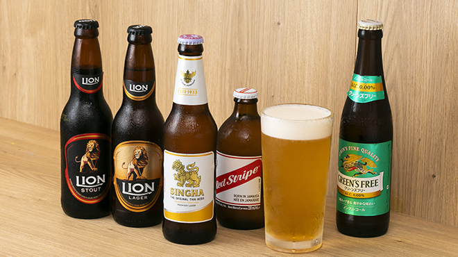 カオススパイスダイナー - メイン写真:ビール　物ドリ