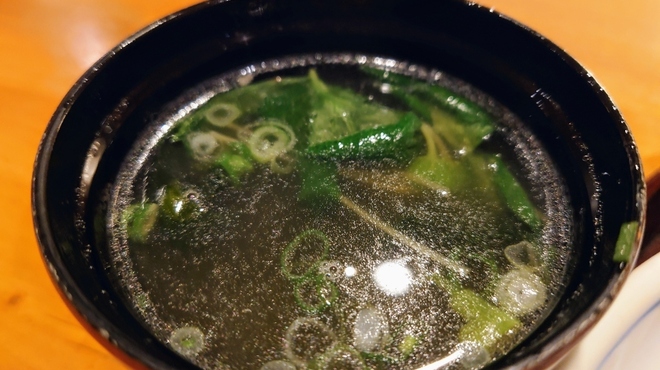 江戸前  一朗 - 料理写真:汁物