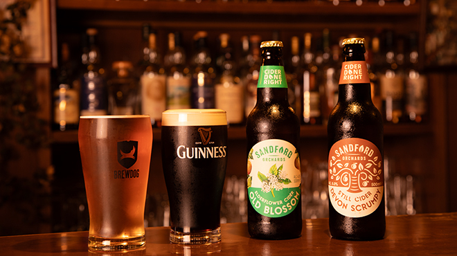 ハイランダー イン トウキョウ - メイン写真:「イギリス、スコットランド、アイルランド」ビール、サイダー