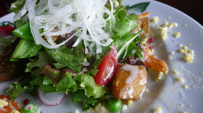 ターシャ - 料理写真:ターシャガーデン風サラダ
