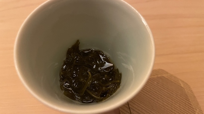 鮨 生粋 - 料理写真:青森産モズク