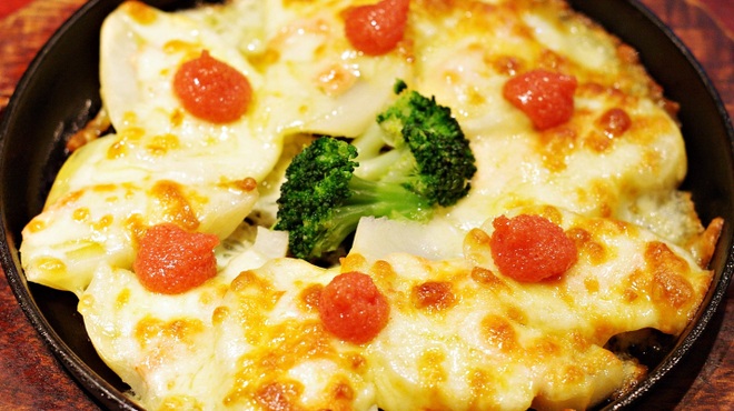 居酒屋北菜 - 料理写真:じゃがいもの明太チーズ焼き