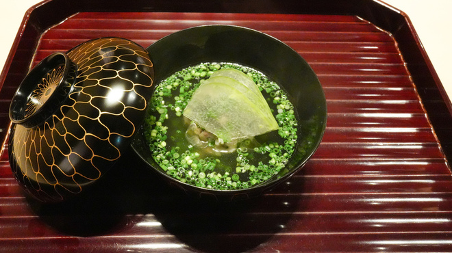 多仁本 - 料理写真:すっぽんと蓮根の真丈お椀