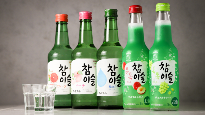 タッカンマリ＆ダッカルビ専門店 ハルハンマリ - ドリンク写真:チャミスル、トクトク各種