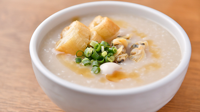 鬼貝 - メイン写真:貝出汁粥