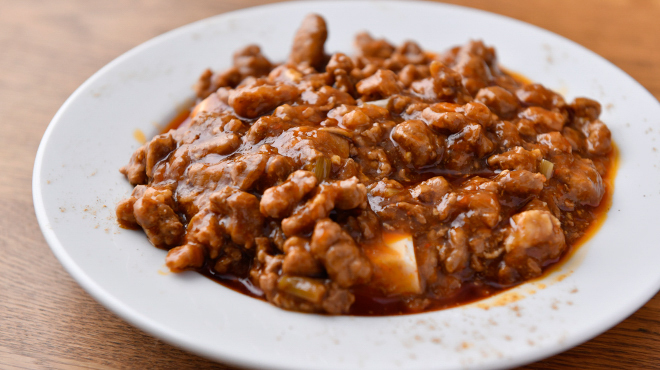 鬼貝 - メイン写真:牡蠣麻婆豆腐