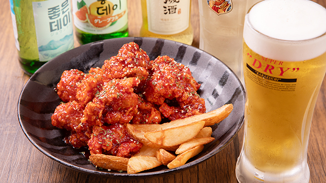 韓国料理ヨギヨ - メイン写真:ヤンニョムチキン