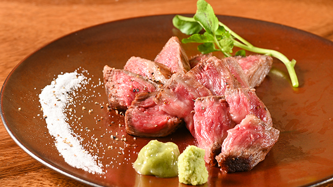 呑輝 - メイン写真:和牛モモステーキ