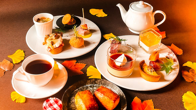 ザ ピーク - 料理写真:【AUTUNNO】秋のアフタヌーンティー