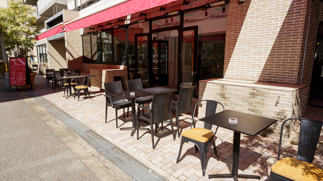 JAZZ BERRY - メイン写真:テラス席　ワンちゃんOK　お天気の良い日に…