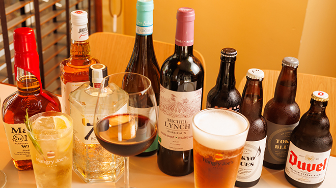 Hangry Joe's Tokyo - メイン写真:ドリンク集合