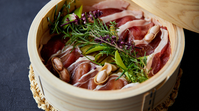 KURKKU FIELDS perus - 料理写真:猪のしゃぶしゃぶ