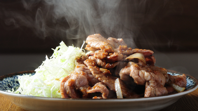 菱田屋酒場 - メイン写真:豚肉生姜焼き