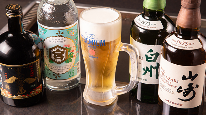 月島もんじゃ居酒屋 こだま - メイン写真:ドリンク各種