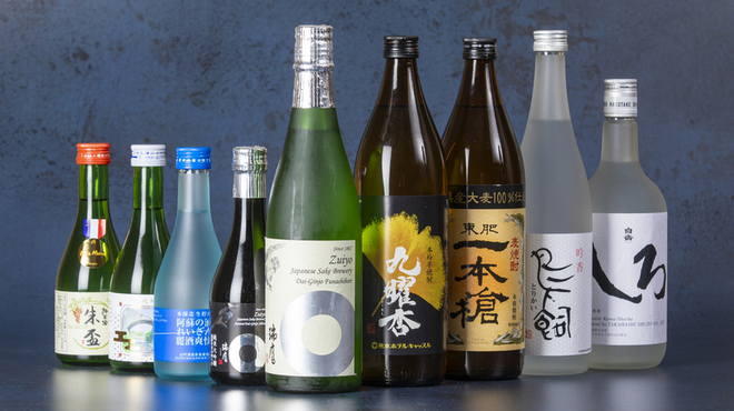 DINING KITCHEN 九曜杏 - ドリンク写真:熊本県産酒