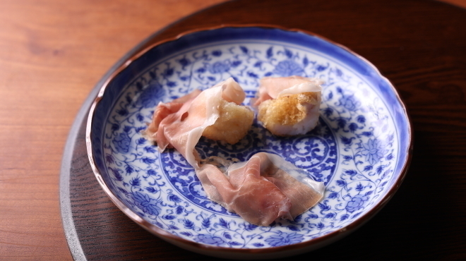 食堂いとめし - メイン写真:プロシュート鱧