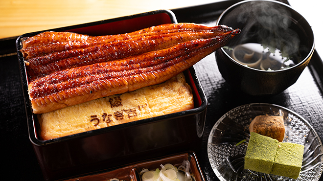 うなぎ吉川 - メイン写真:うな玉重（鰻1／2尾）