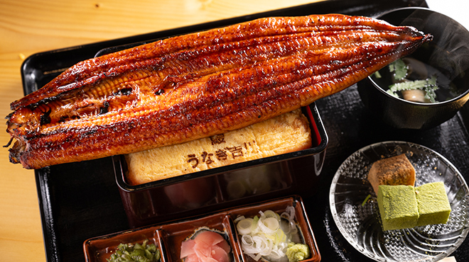 うなぎ吉川 - メイン写真:うな玉重（鰻1尾）
