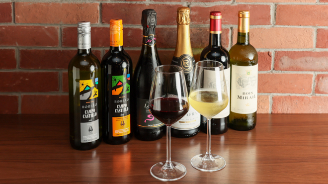 創作馬肉ダイニング馬BOUZU - ドリンク写真:ワイン集合