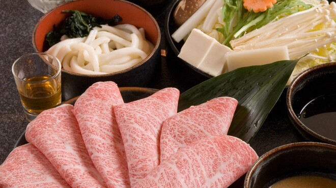 샤부테이 한큐 캇파 요코초점 - 特選黒毛和牛コース　2940円