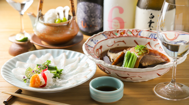 赤坂あんど - メイン写真:絶品の日本酒と共に