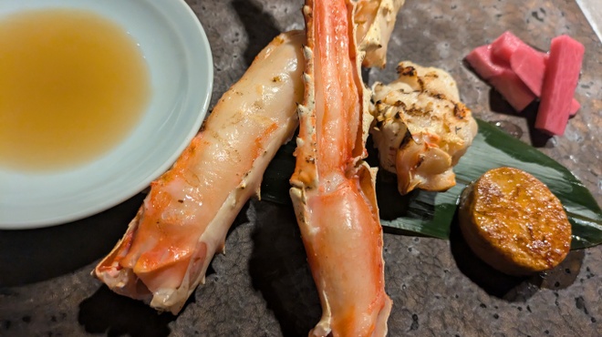 おくゆき - 料理写真:タラバ２