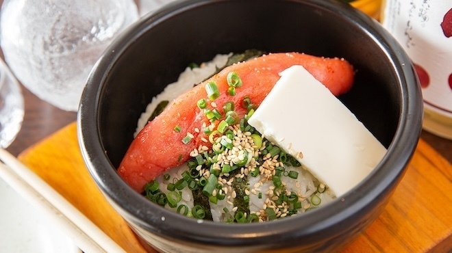 大衆居酒屋 恵比寿商店 - メイン写真:石焼メンタイバター