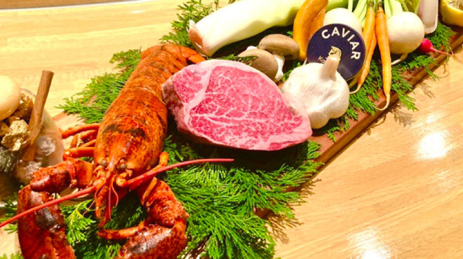 鉄板懐石 りんどう - 料理写真: