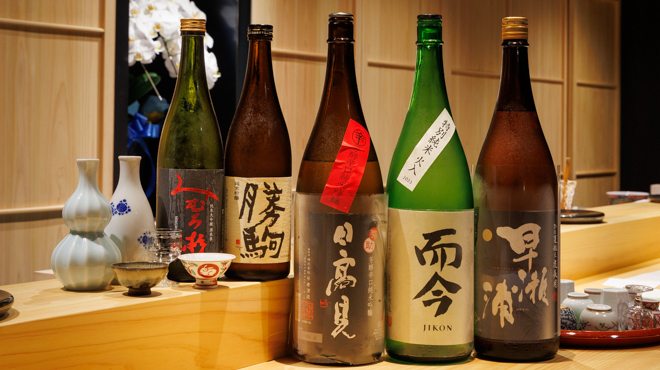 鮨むろ橋 - メイン写真:酒（1）