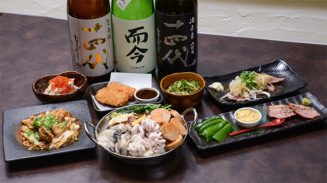 日本酒原価酒蔵 - 料理写真:コースセット