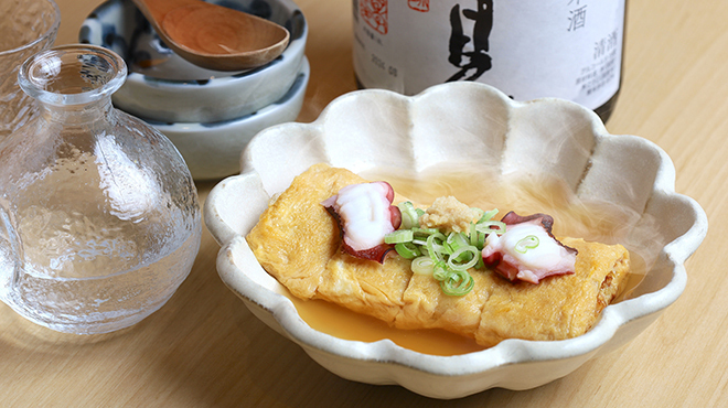 大衆酒場串カツ酒場 惠 - メイン写真:明石焼