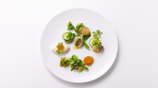 デフィ・ジョルジュマルソー - 料理写真:季節野菜のサラダ