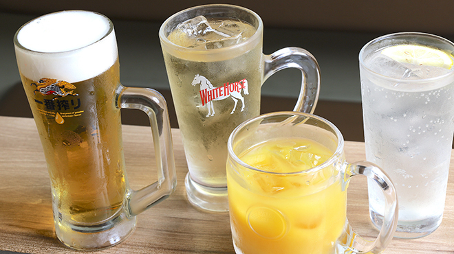 やまちゃん本舗 - メイン写真:ハッピーアワー対象のドリンク