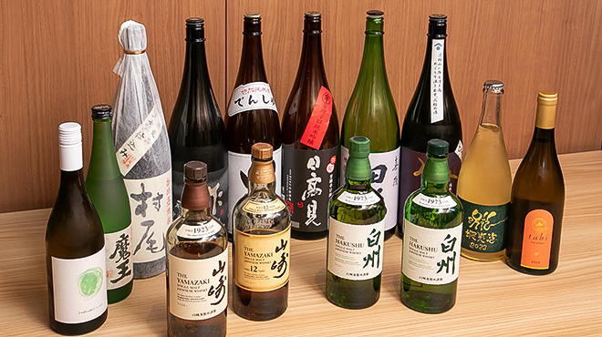 炉端・生新 和さび - メイン写真:ドリンク集合