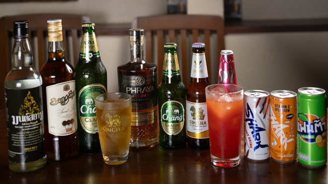 タイ料理 Sweet Basil - メイン写真:お酒、ソフトドリンク