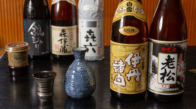 すし善 - メイン写真:日本酒集合