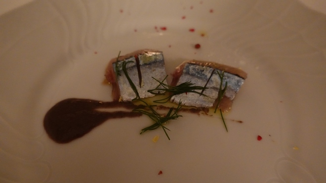 飯箸邸 - 料理写真:秋刀魚のカルパッチョ