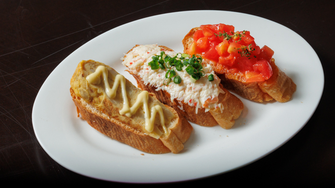 タパスランド ソレイユ - メイン写真:ピンチョス盛合せタパス1