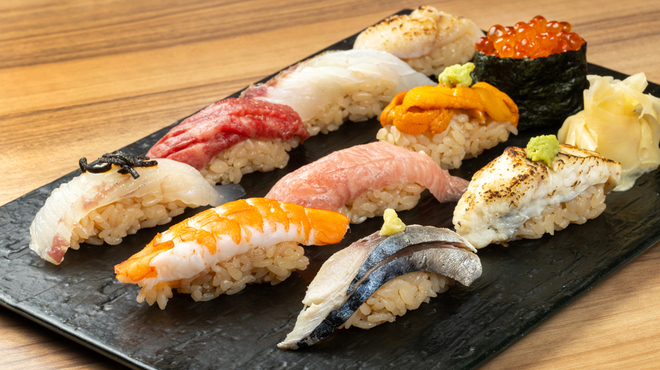 宮城之魚與赤醋之壽司 魚是下酒菜 仙台PARCO2店